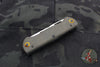 Benchmade Weekender Folder Knife- Two Slip Joint Blades and Opener- Dark Brown Micarta Scales 317-1