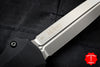 Benchmade Mini Infidel OTF Auto Knife- Double Edge- Black Handle- Satin Plain Edge 3350
