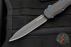 Benchmade Autocrat Double Edge OTF Auto Black G-10 With Black DLC Plain Edge Blue HW 3400BK
