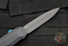 Benchmade Autocrat Double Edge OTF Auto Black G-10 With Black DLC Plain Edge Blue HW 3400BK