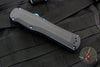 Benchmade Autocrat Double Edge OTF Auto Black G-10 With Black DLC Plain Edge Blue HW 3400BK