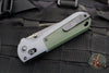 Benchmade Redoubt- Drop Point- Gray Grivory Scales- Black Serrated Edge Blade 430SBK