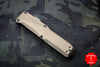 Benchmade Phaeton Single Edge OTF Auto FDE Handle With Black Plain Edge 4600DLC-1