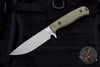 Benchmade 539GY Anonimous Fixed Blade- Textured OD Green G-10 Handles- Gray plain Edge