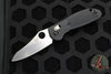 Benchmade Mini-Griptilian Satin Sheepsfoot Blade with Black Handle 555-S30V