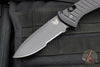 Benchmade Auto Presidio II OTS- Black Handle- Black Drop Point Part Serrated Blade 5700SBK