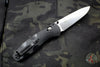 Benchmade Barrage Axis-assisted Single Edge Black Handle Satin Plain Edge 580