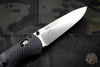 Benchmade Barrage Axis-assisted Single Edge Black Handle Satin Plain Edge 580