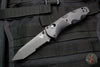 Benchmade Barrage Axis-Assisted- Tanto Edge- Black Handle- Black Part Serrated Blade 583SBK
