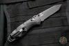 Benchmade Barrage Axis-Assisted- Tanto Edge- Black Handle- Black Part Serrated Blade 583SBK