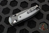 Benchmade Mini-Boost Axis-assisted- Drop Point- Black With Gray Inset- Black Plain Edge 595BK