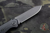 Benchmade Mediator Out The Side OTS Black Body With Black Reverse Tanto Blade 8551BK