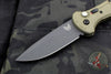 Benchmade Claymore OTS Auto Knife- OD Green Body Grey Plain Edge Blade 9070BK-1