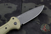 Benchmade Claymore OTS Auto Knife- OD Green Body Grey Plain Edge Blade 9070BK-1