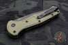 Benchmade Claymore OTS Auto Knife- OD Green Body Grey Plain Edge Blade 9070BK-1
