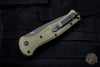Benchmade Claymore OTS Auto Knife- OD Green Body Grey Part Serrated Blade 9070SBK-1