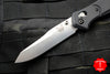 Benchmade Osbourne Reverse Tanto Black G-10 Satin Blade Green Spacers Axis lock folder 940-2