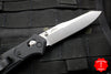 Benchmade Osbourne Reverse Tanto Black G-10 Satin Blade Green Spacers Axis lock folder 940-2