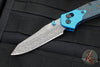 Benchmade Gold Class- Mini Osbourne- Reverse Tanto- Artic Storm Fat Carbon Fiber Scale- Damasteel Blade SN2654