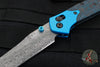 Benchmade Gold Class- Mini Osbourne- Reverse Tanto- Artic Storm Fat Carbon Fiber Scale- Damasteel Blade SN2654