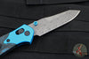 Benchmade Gold Class- Mini Osbourne- Reverse Tanto- Artic Storm Fat Carbon Fiber Scale- Damasteel Blade SN2654