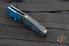 Benchmade Gold Class- Mini Osbourne- Reverse Tanto- Artic Storm Fat Carbon Fiber Scale- Damasteel Blade SN2654