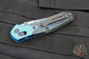 Benchmade Gold Class- Mini Osbourne- Reverse Tanto- Artic Storm Fat Carbon Fiber Scale- Damasteel Blade SN2654