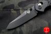 Benchmade Mini Osbourne Black Reverse Tanto Blue Liner and Backspacer Axis lock folder 945BK-1