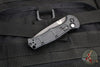 Benchmade Mini Claymore OTS Auto Knife- Black Body- Dark Gray Plain Edge Blade 9570BK