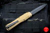 Benchmade Autocrat Double Edge OTF Auto Tan G-10 With Black Plain Edge 3400BK-2