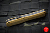 Benchmade Autocrat Double Edge OTF Auto Tan G-10 With Black Plain Edge 3400BK-2