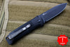Benchmade Casbah Out The Side OTS Black Body With Black Drop Point Blade 4400BK