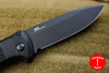 Benchmade Casbah Out The Side OTS Black Body With Black Drop Point Blade 4400BK