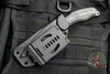 Borka Blades SB1 Fixed Blade -Stonewash with Black Micarta Scales