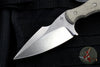 Borka Blades SB1 Fixed Blade -Stonewash with Green Micarta Scales