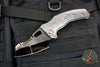 Borka Blades- Marfione- Bond Knives Collaboration- Shylock- Root Beer Finished Samhain Scene- Compound Grind- DLC Diamond Wash Finished Blade