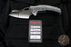 Borka Blades- Marfione- Bond Knives Collaboration- Shylock- Root Beer Finished Samhain Scene- Compound Grind- DLC Diamond Wash Finished Blade