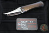 Borka Blades- Marfione- Bond Knives 4 Horseman SBHF- Tanto Diamond Wash Blade