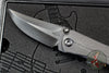 Borka Blades/Marfione Custom Knives Collaboration SBKF Custom Folder Set- Carboquartz with DLC Finished Blade And Hitex Tritium Inlaid Chip