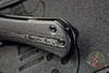 Borka Blades/Marfione Custom Knives Collaboration SBKF Custom Folder Set- Carboquartz with DLC Finished Blade And Hitex Tritium Inlaid Chip