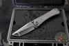 Borka Blades/Marfione Custom Knives Collaboration SBTF Custom Folder Set- Carboquartz with DLC Finished Blade And Hitex Tritium Inlaid Chip
