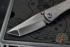 Borka Blades/Marfione Custom Knives Collaboration SBTF Custom Folder Set- Carboquartz with DLC Finished Blade And Hitex Tritium Inlaid Chip