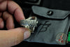 Borka Blades Silver Skull Ring- "Who Dares Wins" - Various Sizes