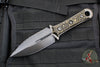 Borka Custom SBD- Double Edge Dagger- 2Saints Skull Custom Handle Scales- DLC Full Serrated Blade- Last One