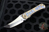 Borka SBHF Custom Folder- F-OFF Flamed Titanium with Satin Chisel Ground Blade