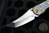 Borka SBHF Custom Folder- F-OFF Flamed Titanium with Satin Chisel Ground Blade