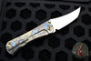 Borka SBHF Custom Folder- F-OFF Flamed Titanium with Satin Chisel Ground Blade