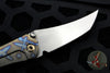 Borka SBHF Custom Folder- F-OFF Flamed Titanium with Satin Chisel Ground Blade