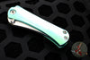 Borka SBHF Custom Folder- Green Anodized Titanium with Satin Chisel Ground Blade