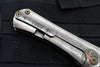 Borka Blades/Sean Marfione Summit Collaboration SBTF Custom Folder - Bloodwash Finished Titanium- Diamond Wash Finished Blade